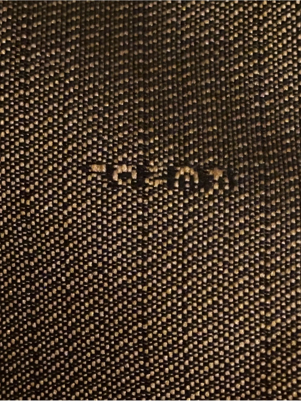 Fendi Striped Brown & Black Tote Bag - Picture 6 of 6
